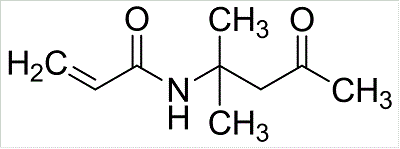 自由基聚合,其分子上的酮羰基與其α氫可以進行酮與活潑氫的多種反應